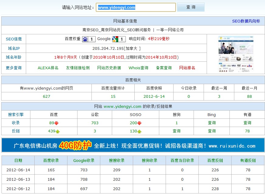 南京seo网站seo数据包含收录量
